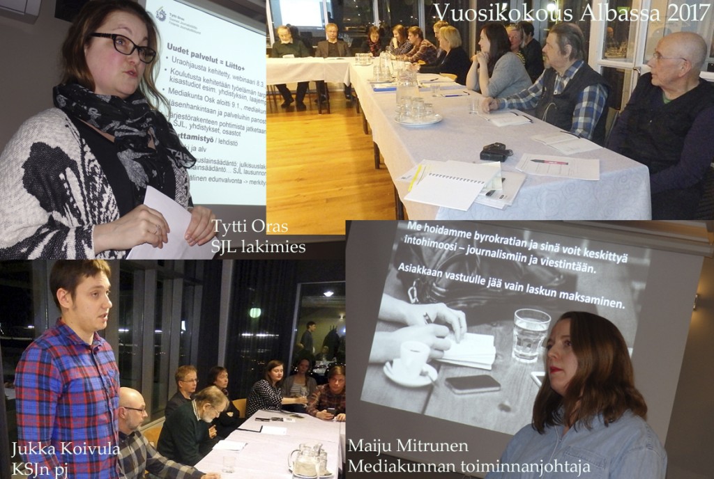 kooste 2017 vuosikokouksesta +tekstit